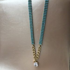 💠JUICY COUTURE💠 sparkle teal necklace